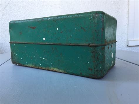 Vintage Tackle Box by Liberty Steel Chest Co. Rochester, NY